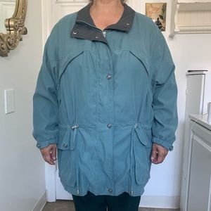 Plus Size Utility Jacket